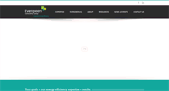 Desktop Screenshot of evergreen-efficiency.com